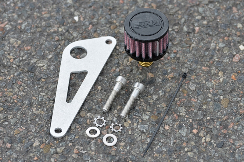 engine breather kit,silver